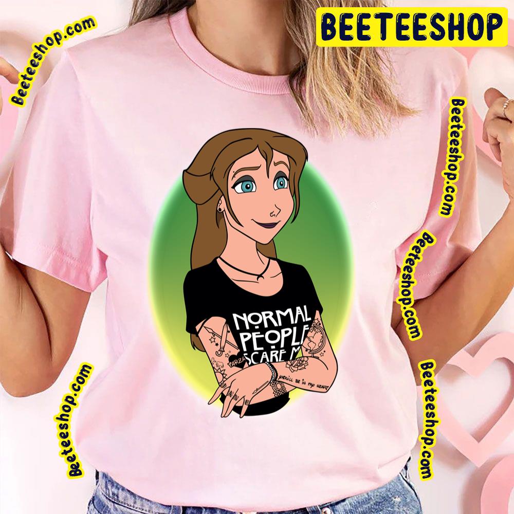 Funny Art Of Punk Jane Cute Girl Design Trending Unisex T-Shirt Funny Art Of Punk Jane Cute Girl Design Trending Unisex T-Shirt