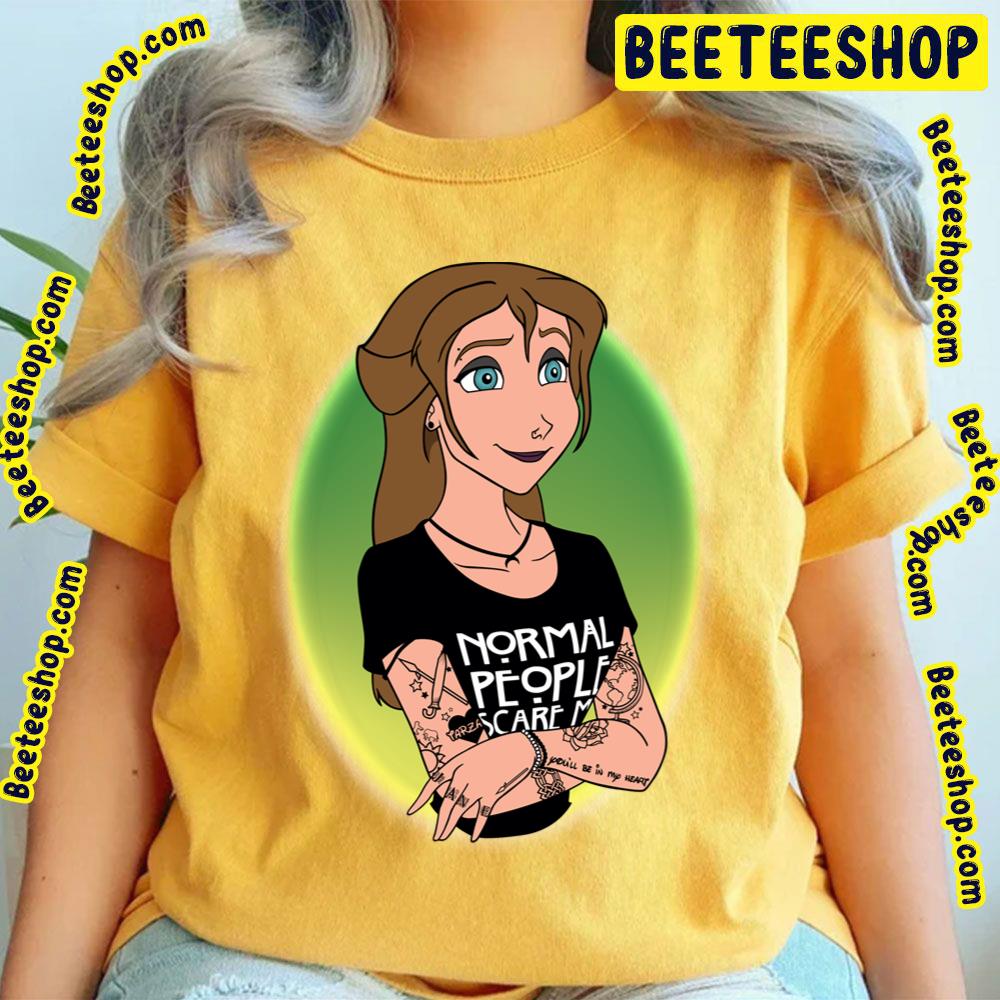 Funny Art Of Punk Jane Cute Girl Design Trending Unisex T-Shirt Funny Art Of Punk Jane Cute Girl Design Trending Unisex T-Shirt
