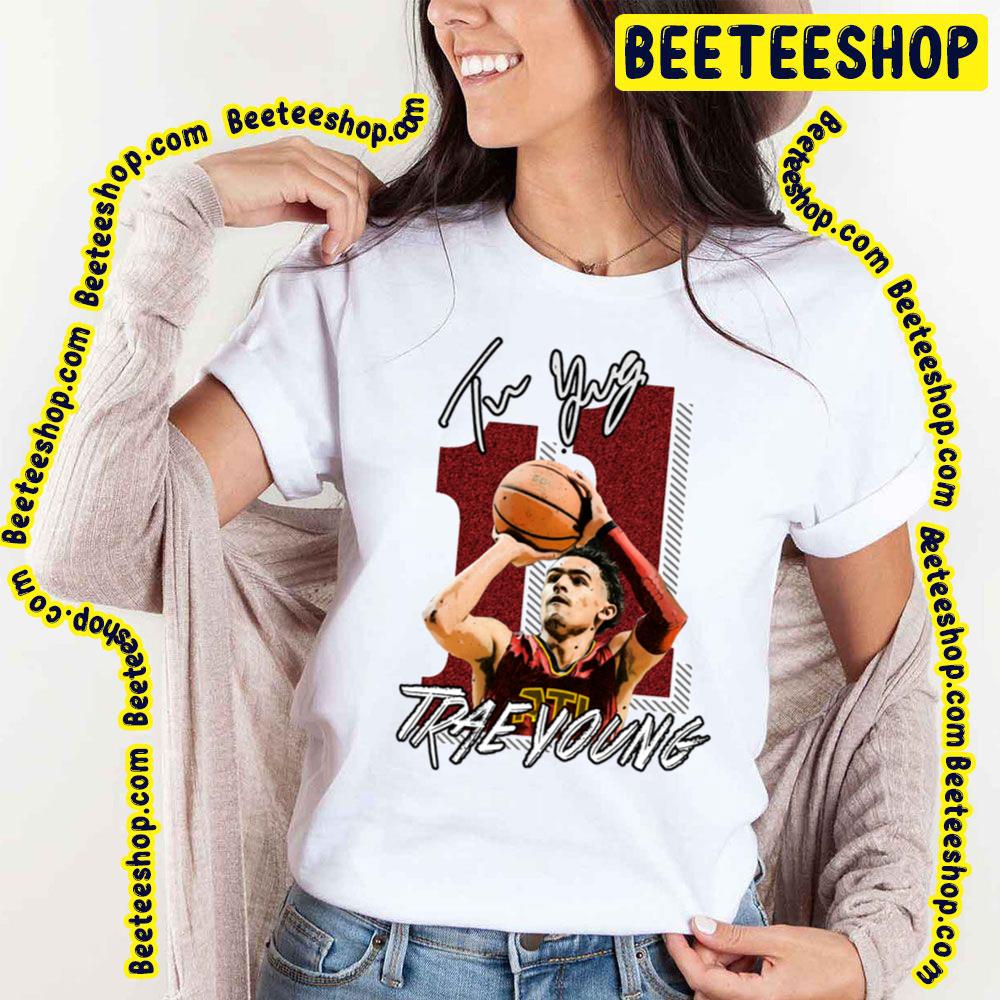 Funny Art Of Trae Young Vintage Retro Basketball Trending Unisex T-Shirt Funny Art Of Trae Young Vintage Retro Basketball Trending Unisex T-Shirt