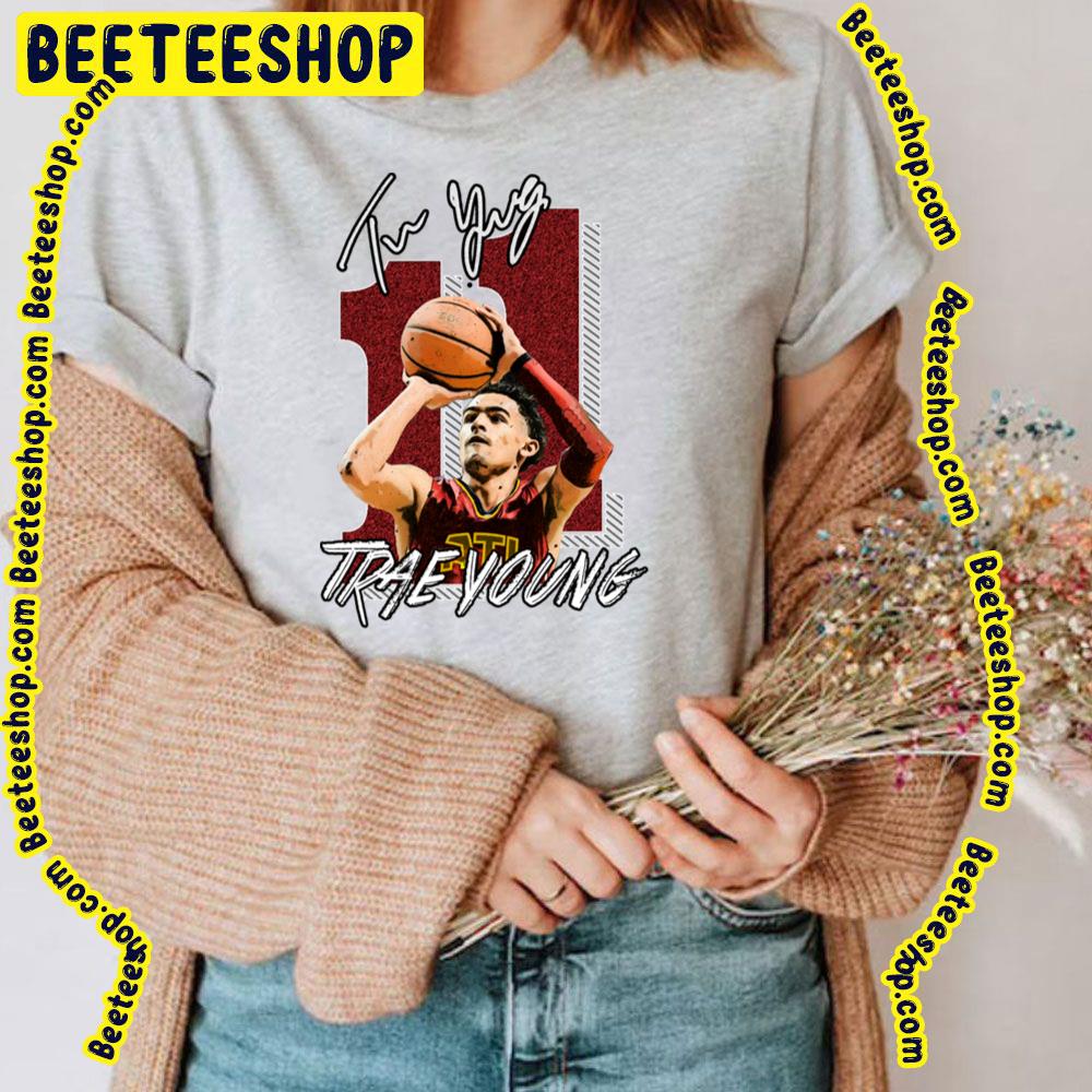 Funny Art Of Trae Young Vintage Retro Basketball Trending Unisex T-Shirt Funny Art Of Trae Young Vintage Retro Basketball Trending Unisex T-Shirt