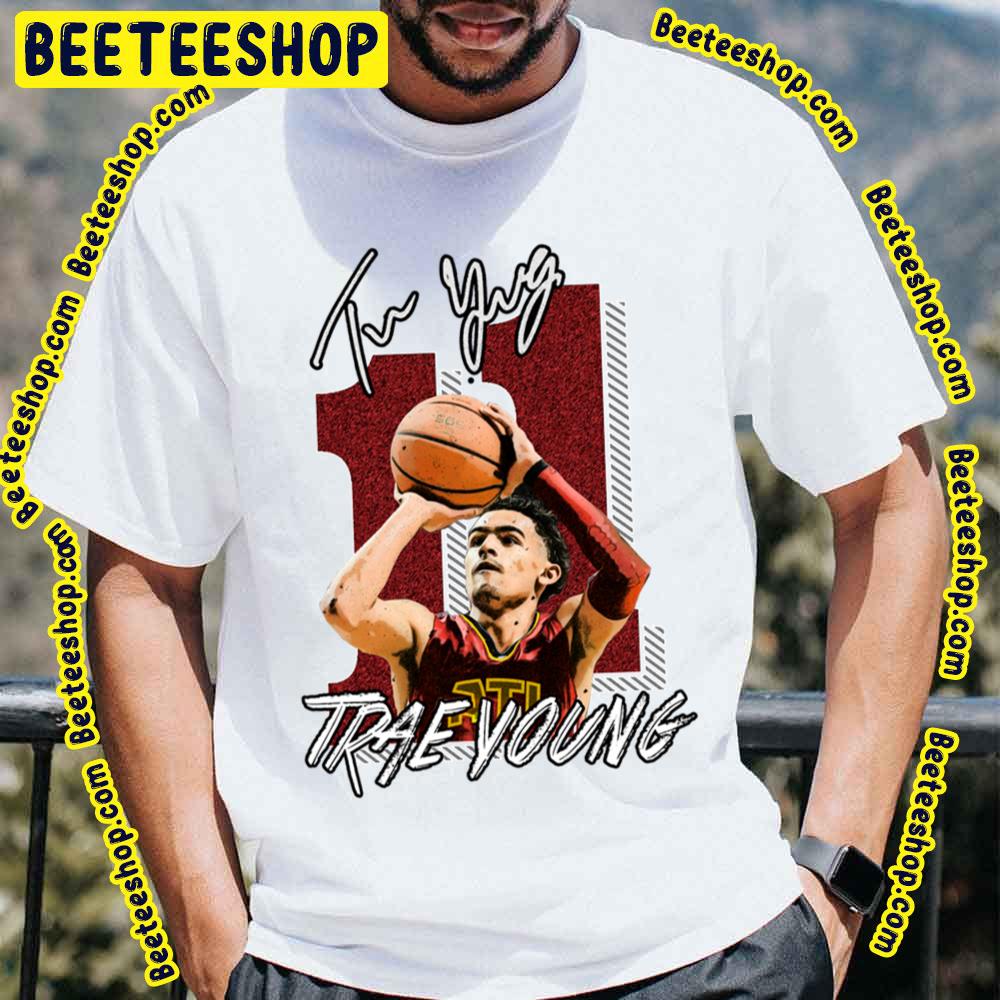 Funny Art Of Trae Young Vintage Retro Basketball Trending Unisex T-Shirt Funny Art Of Trae Young Vintage Retro Basketball Trending Unisex T-Shirt
