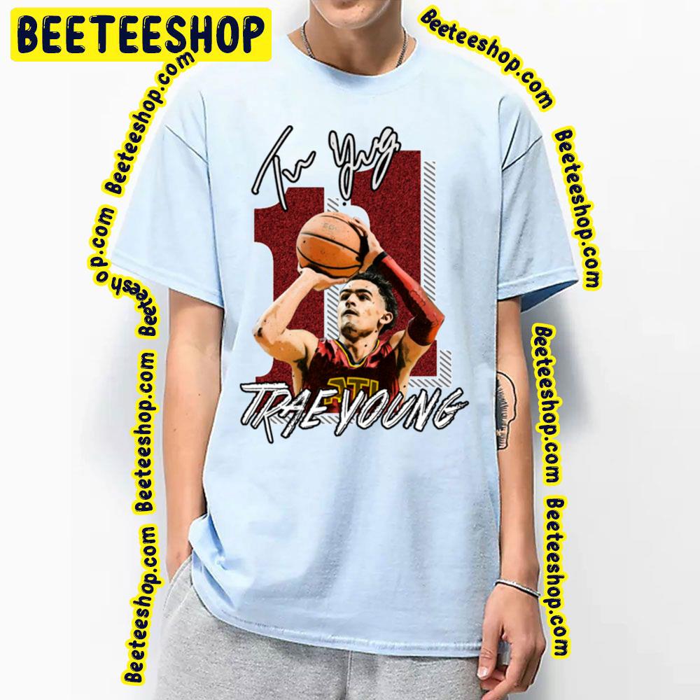 Funny Art Of Trae Young Vintage Retro Basketball Trending Unisex T-Shirt Funny Art Of Trae Young Vintage Retro Basketball Trending Unisex T-Shirt