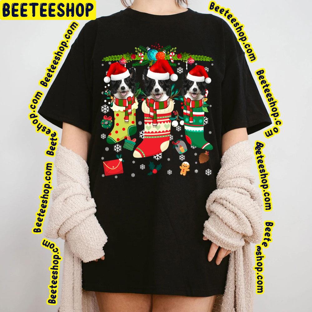 Funny Christmas Border Collie Dogs Trending Unisex Sweatshirt Funny Christmas Border Collie Dogs Trending Unisex Sweatshirt