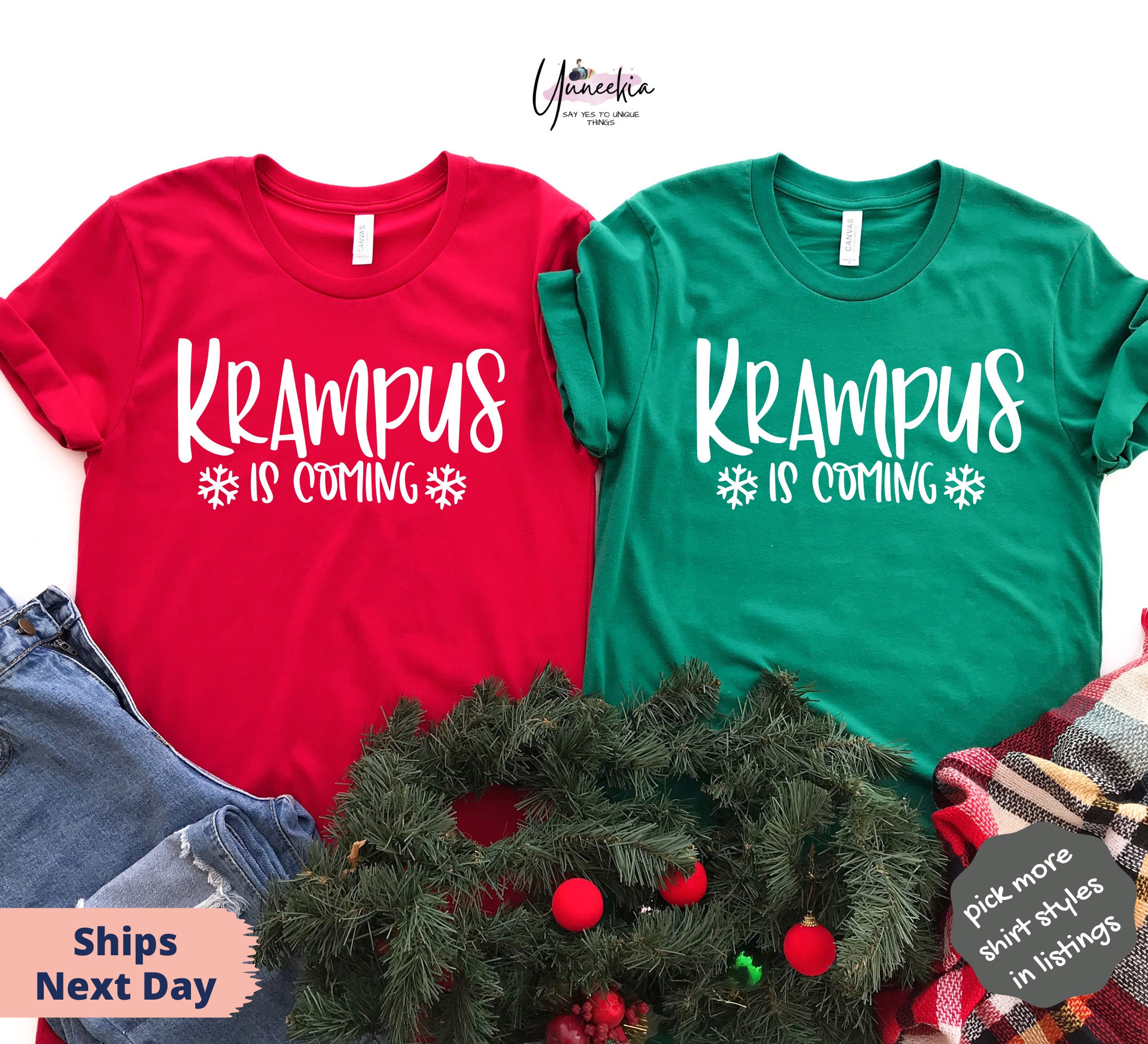 Funny Christmas Family Catching the Naughty Merry Krampus misbehaved children Trending Unisex Shirt Funny Christmas Family Catching the Naughty Merry Krampus misbehaved children Trending Unisex Shirt