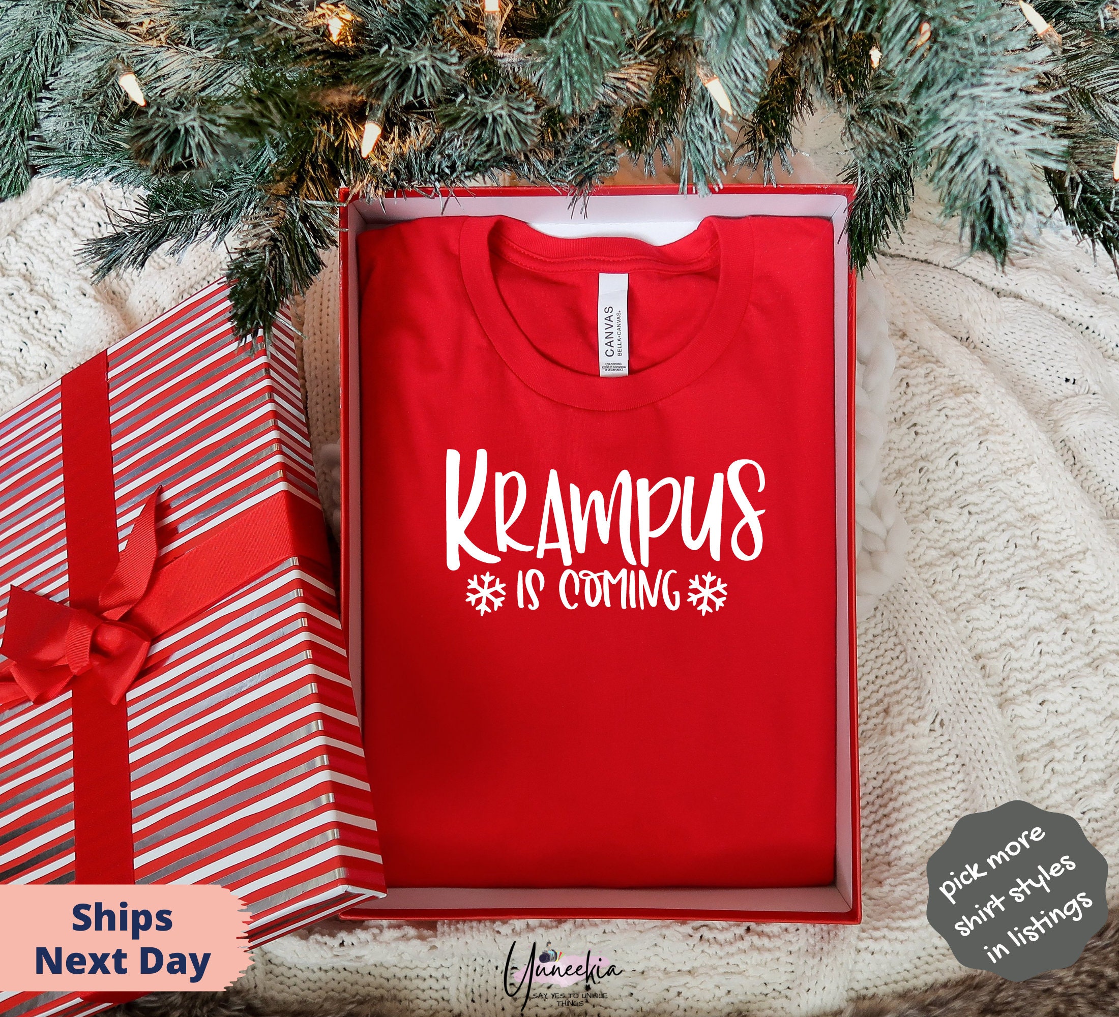 Funny Christmas Family Catching the Naughty Merry Krampus misbehaved children Trending Unisex Shirt Funny Christmas Family Catching the Naughty Merry Krampus misbehaved children Trending Unisex Shirt