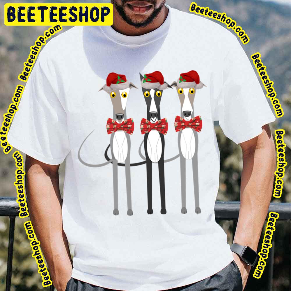 Funny Christmas Whippets Cutes Vintage Trending Unisex T-Shirt Funny Christmas Whippets Cutes Vintage Trending Unisex T-Shirt