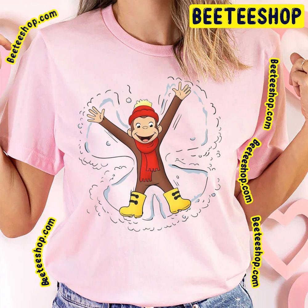 Funny Curious George A Very Monkey Christmas (2009) Unisex Shirt Funny Curious George A Very Monkey Christmas (2009) Unisex Shirt