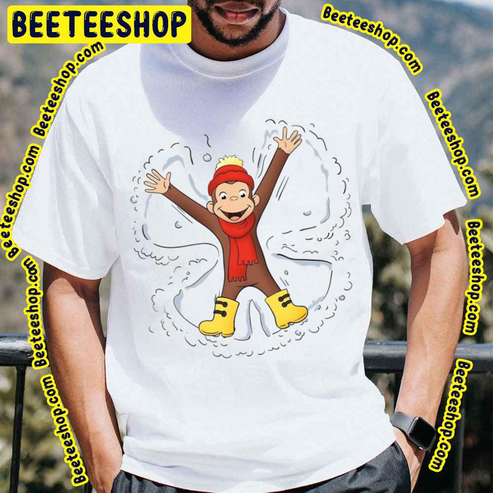 Funny Curious George A Very Monkey Christmas (2009) Unisex Shirt Funny Curious George A Very Monkey Christmas (2009) Unisex Shirt