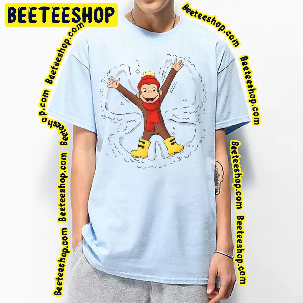 Funny Curious George A Very Monkey Christmas (2009) Unisex Shirt Funny Curious George A Very Monkey Christmas (2009) Unisex Shirt