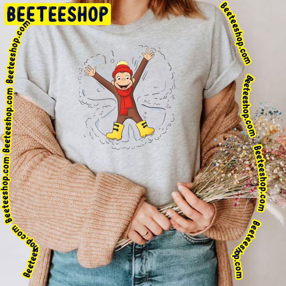 Funny Curious George A Very Monkey Christmas (2009) Unisex Shirt Funny Curious George A Very Monkey Christmas (2009) Unisex Shirt