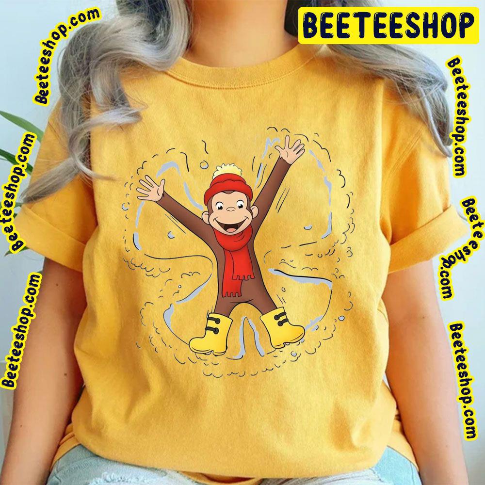 Funny Curious George A Very Monkey Christmas (2009) Unisex Shirt Funny Curious George A Very Monkey Christmas (2009) Unisex Shirt
