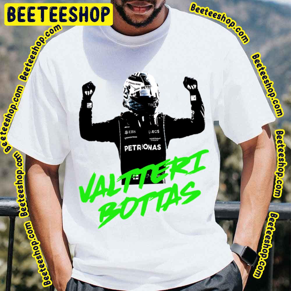 Funny Green Font Color Art Valtteri Bottas Racing Driver Trending Unisex T-Shirt Funny Green Font Color Art Valtteri Bottas Racing Driver Trending Unisex T-Shirt