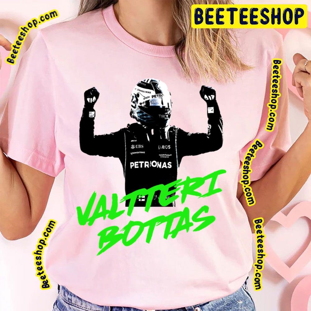 Funny Green Font Color Art Valtteri Bottas Racing Driver Trending Unisex T-Shirt Funny Green Font Color Art Valtteri Bottas Racing Driver Trending Unisex T-Shirt