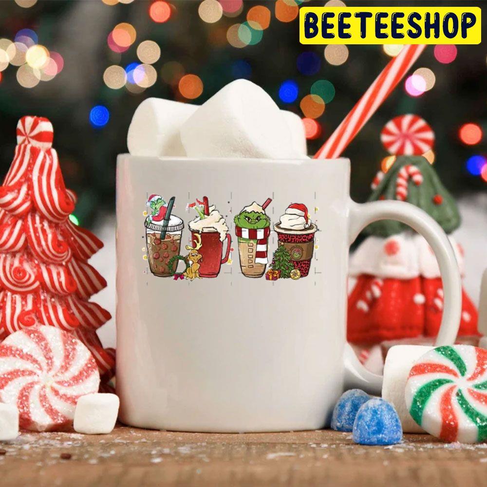 Funny Grinch And Max Dog Christmas Coffee Latte Trending Unisex Hoodie Funny Grinch And Max Dog Christmas Coffee Latte Trending Unisex Hoodie