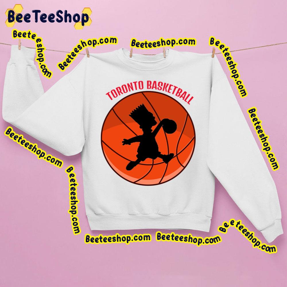 Funny Logo Toronto Raptors Basketball Basketball Bart Art Trending Unisex Sweatshirt Funny Logo Toronto Raptors Basketball Basketball Bart Art Trending Unisex Sweatshirt