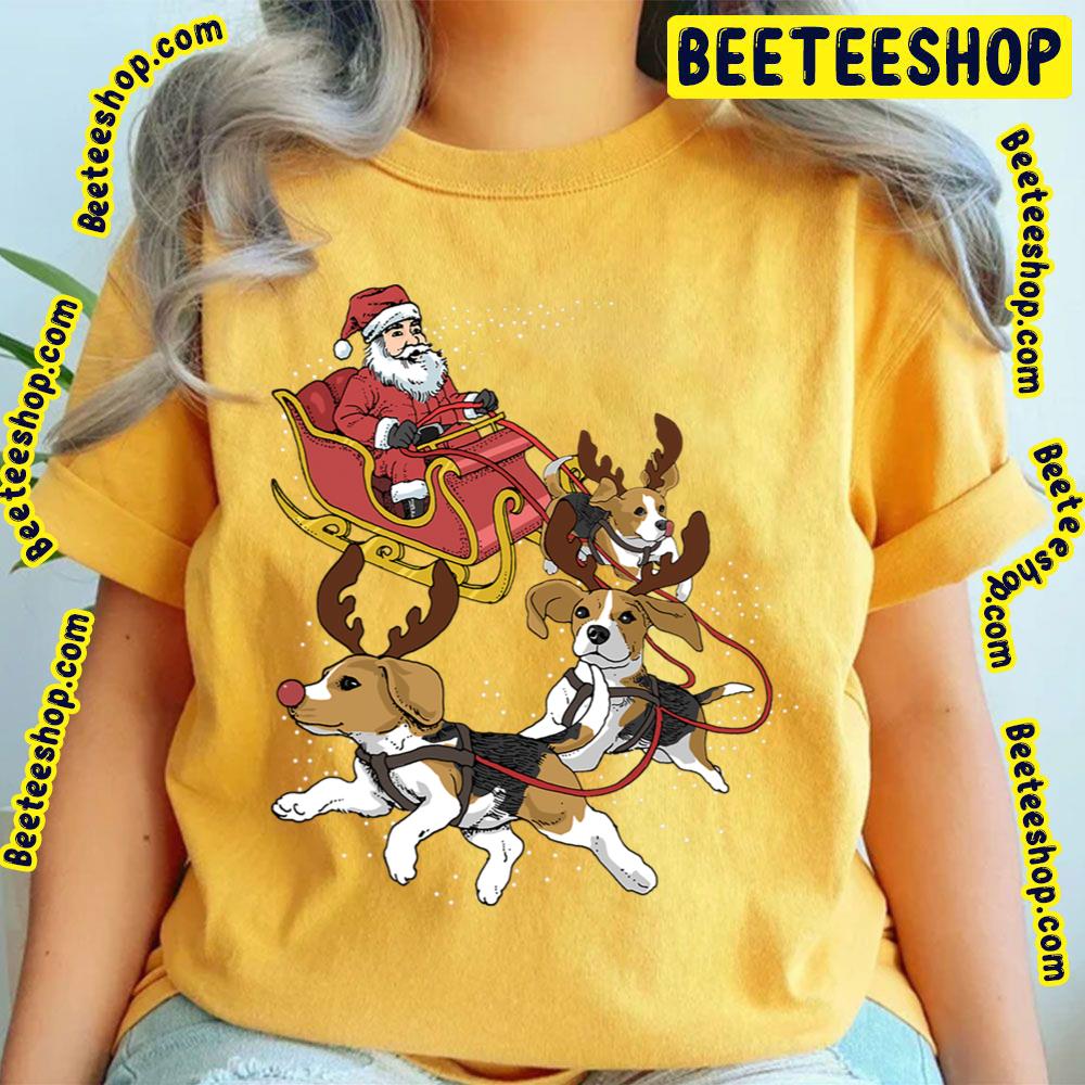 Funny Reindeer Beagle Dog Christmas Cute Lovers Trending Unisex T-Shirt Funny Reindeer Beagle Dog Christmas Cute Lovers Trending Unisex T-Shirt