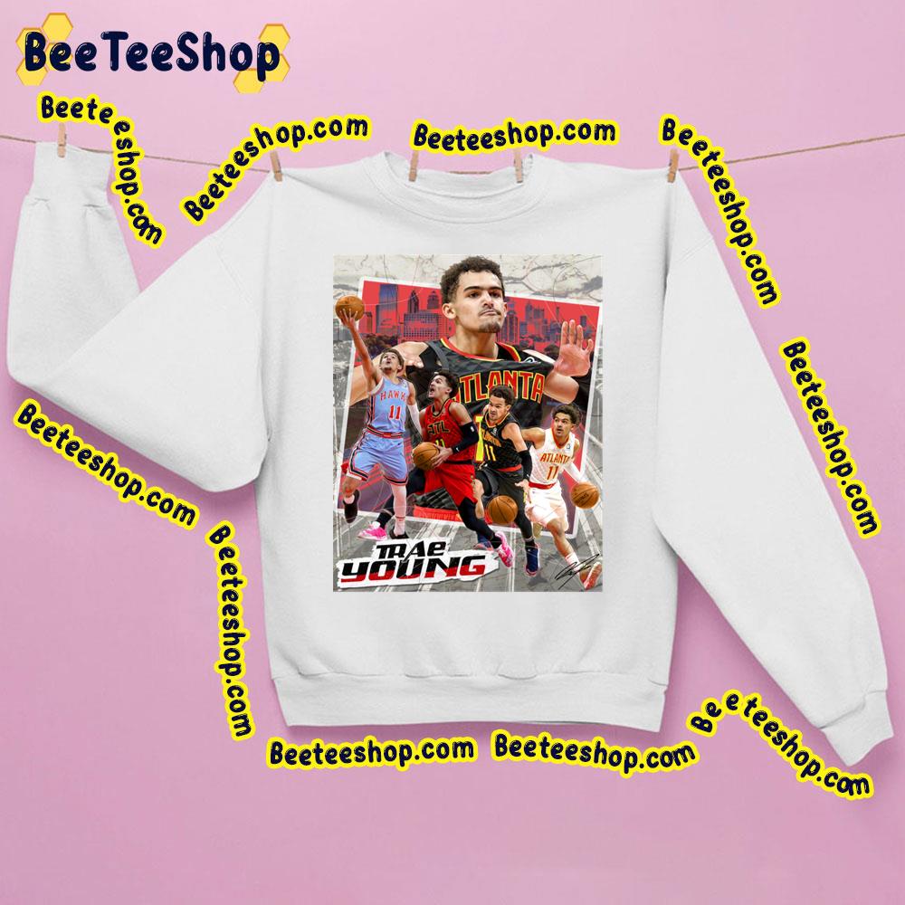 Funny Retro Logo Of Trae Young Vintage For Fans Basketball Trending Unisex Sweatshirt Funny Retro Logo Of Trae Young Vintage For Fans Basketball Trending Unisex Sweatshirt