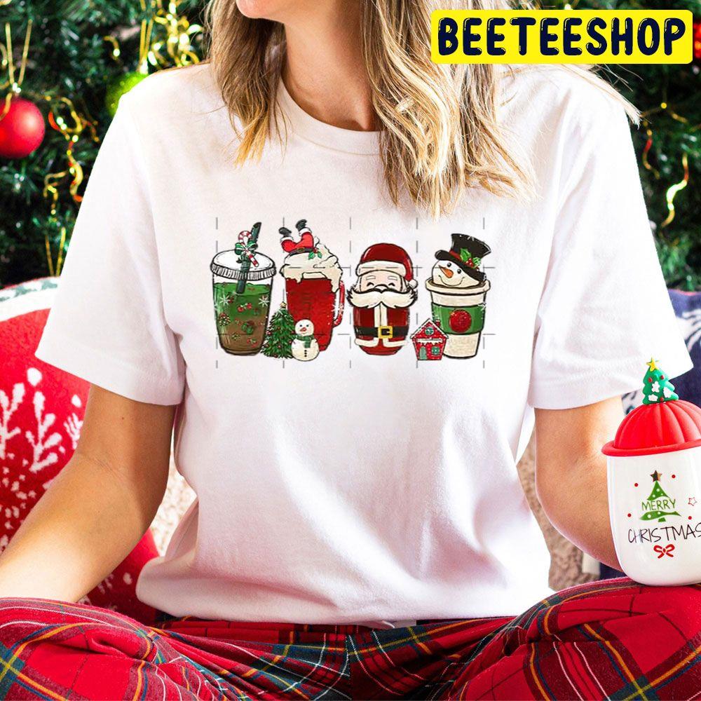 Funny Santa And Snowman Trending Unisex Hoodie Funny Santa And Snowman Trending Unisex Hoodie