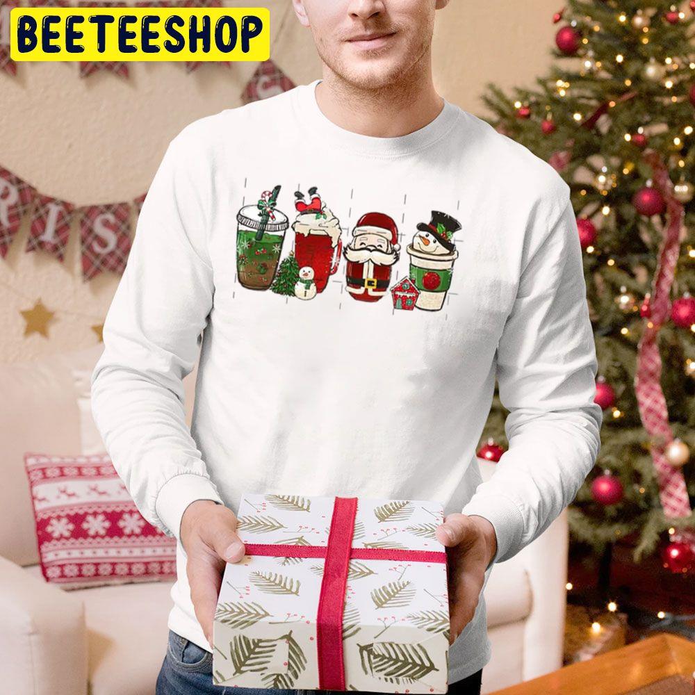 Funny Santa And Snowman Trending Unisex Hoodie Funny Santa And Snowman Trending Unisex Hoodie