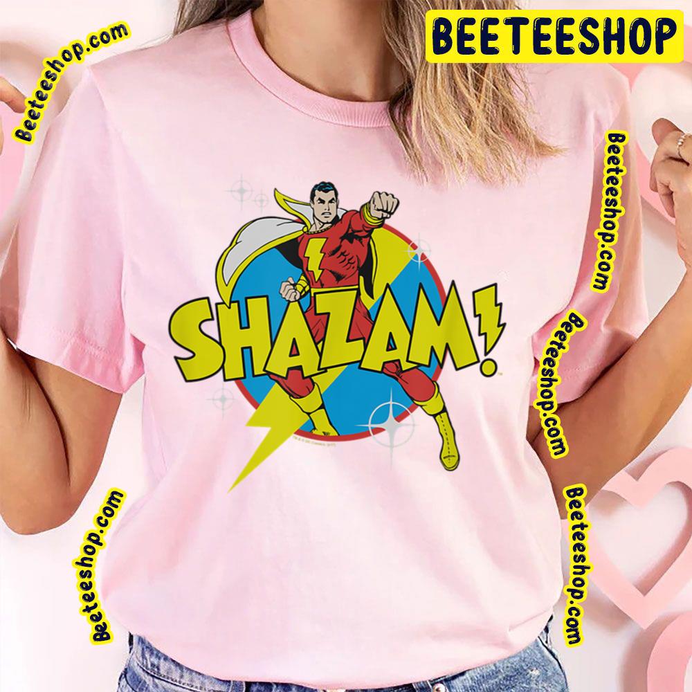 Funny Vintage Art Shazam Power Bolt Cartoon Trending Unisex T-Shirt Funny Vintage Art Shazam Power Bolt Cartoon Trending Unisex T-Shirt