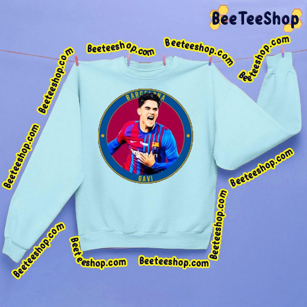 Gavi Barcelona Logo Trending Unisex Sweatshirt Gavi Barcelona Logo Trending Unisex Sweatshirt