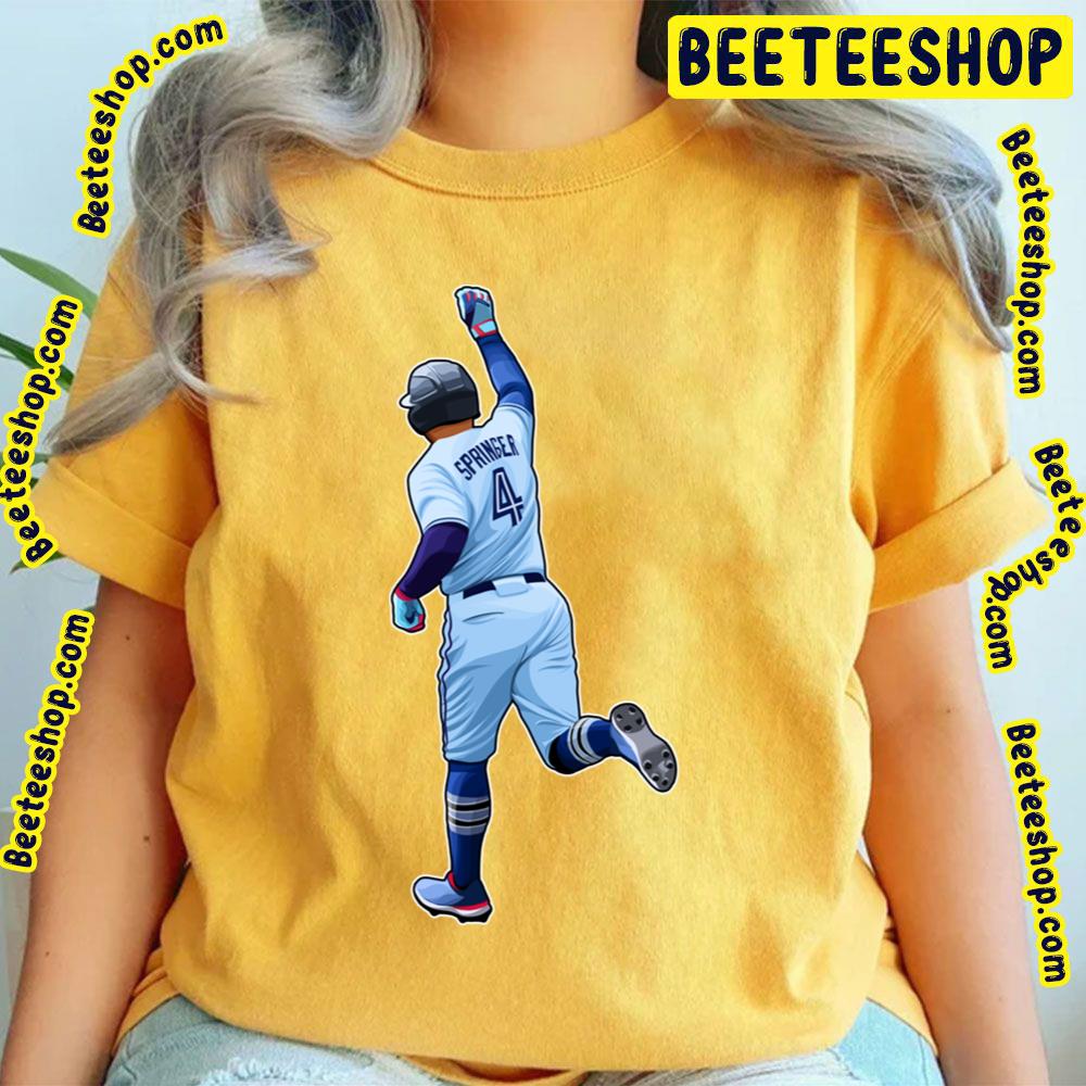 George Springer Runs The Homerun Vintage Baseball Trending Unisex T-Shirt George Springer Runs The Homerun Vintage Baseball Trending Unisex T-Shirt
