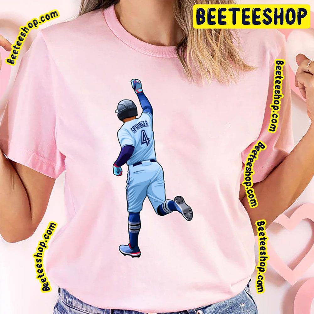George Springer Runs The Homerun Vintage Baseball Trending Unisex T-Shirt George Springer Runs The Homerun Vintage Baseball Trending Unisex T-Shirt
