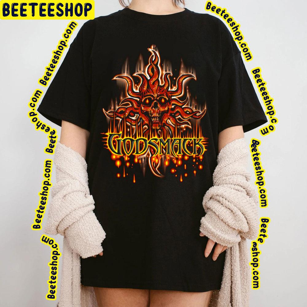 Godsmack Skull Horror Graphic Art Trending Unisex Sweatshirt Godsmack Skull Horror Graphic Art Trending Unisex Sweatshirt