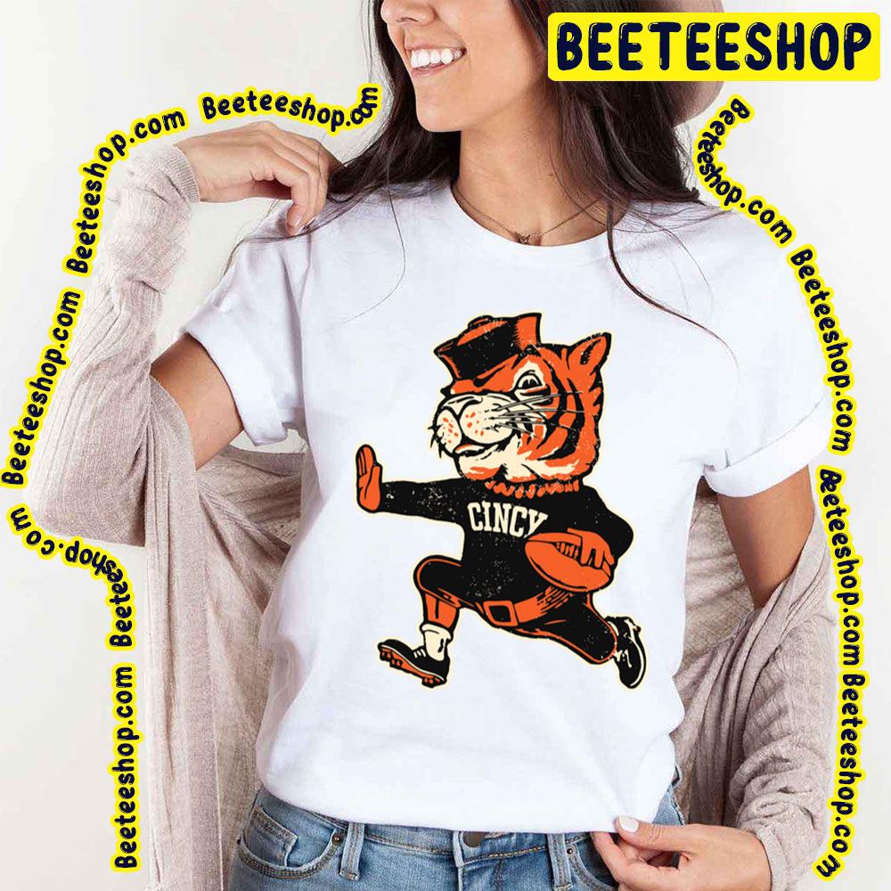 Graphic Cincinnati Bengals Retro Mascot Fan Design Football Trending Unisex T-Shirt Graphic Cincinnati Bengals Retro Mascot Fan Design Football Trending Unisex T-Shirt