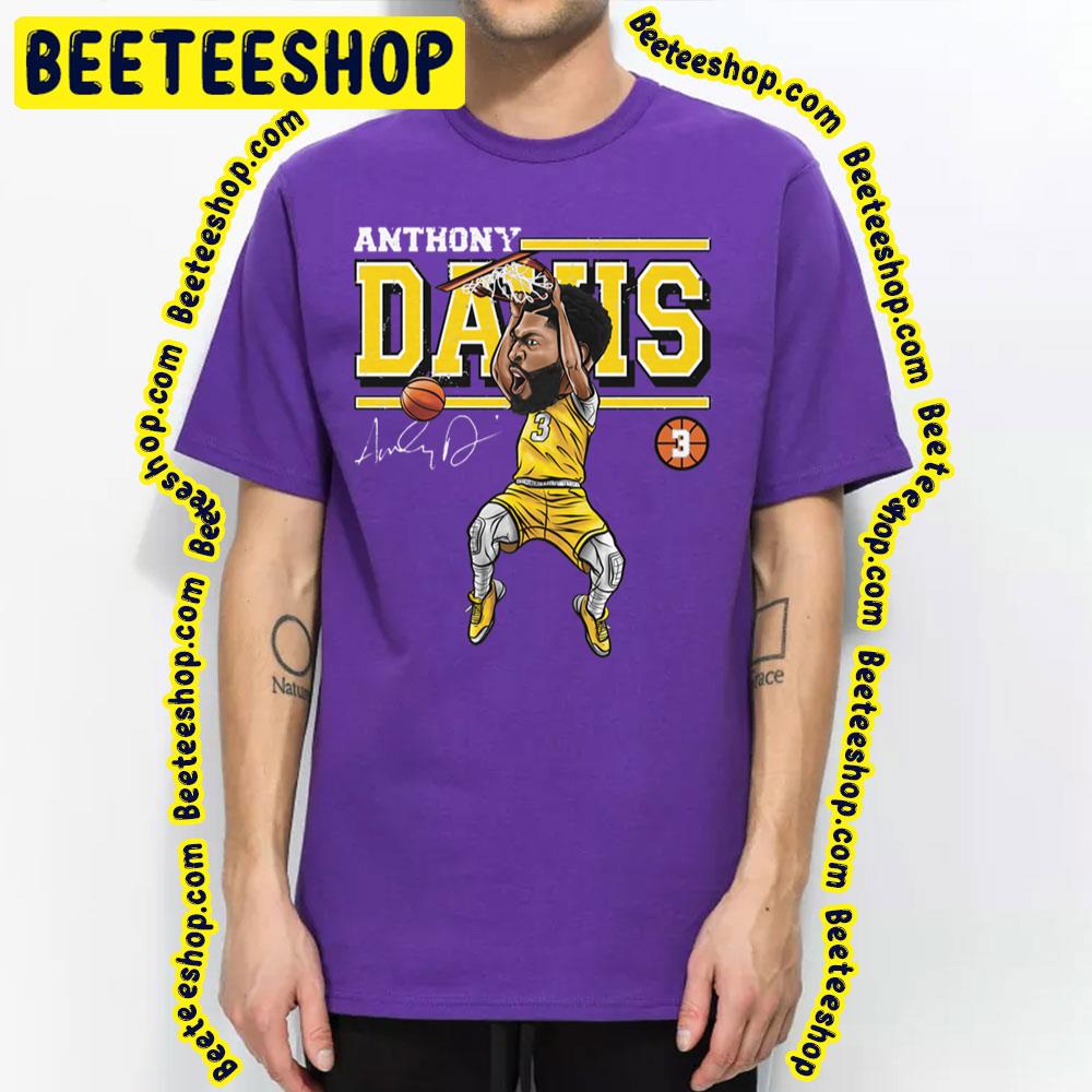 Graphic Of Anthony Davis Cartoon Design Basketball Trending Unisex T-Shirt Graphic Of Anthony Davis Cartoon Design Basketball Trending Unisex T-Shirt