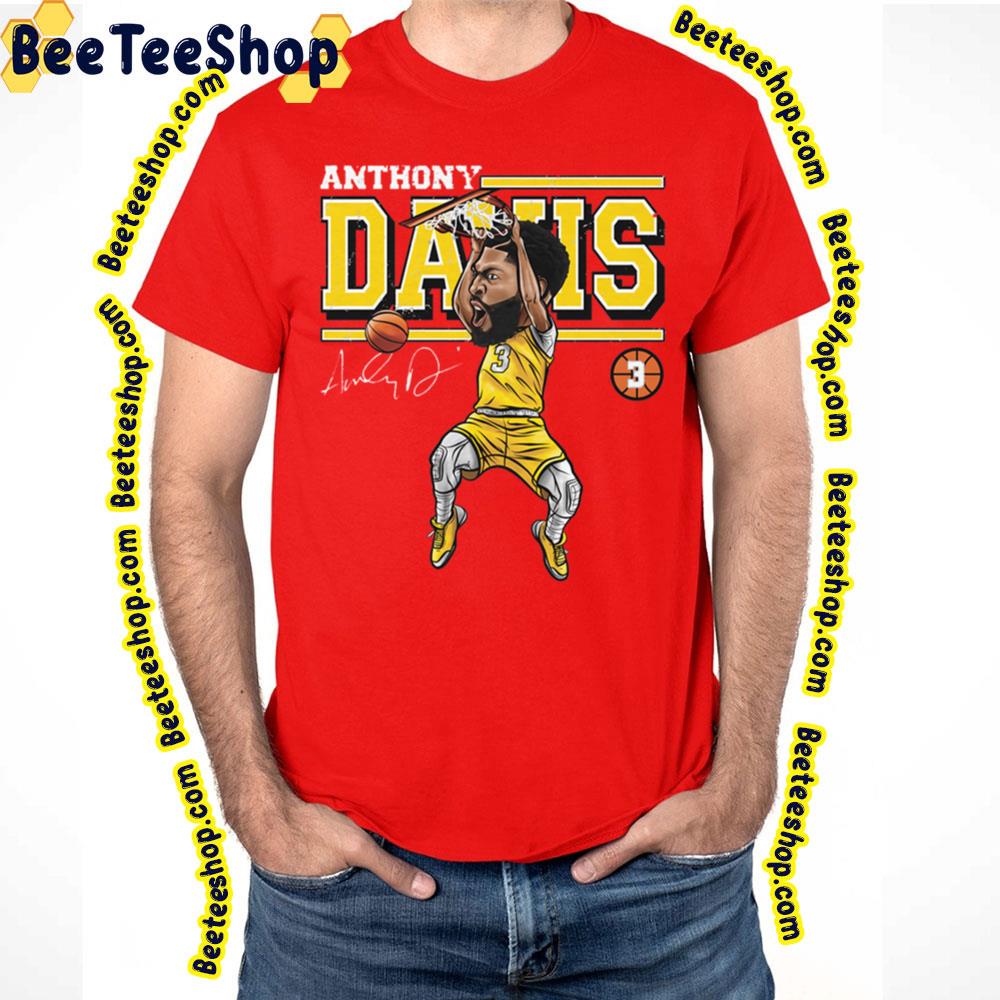 Graphic Of Anthony Davis Cartoon Design Basketball Trending Unisex T-Shirt Graphic Of Anthony Davis Cartoon Design Basketball Trending Unisex T-Shirt
