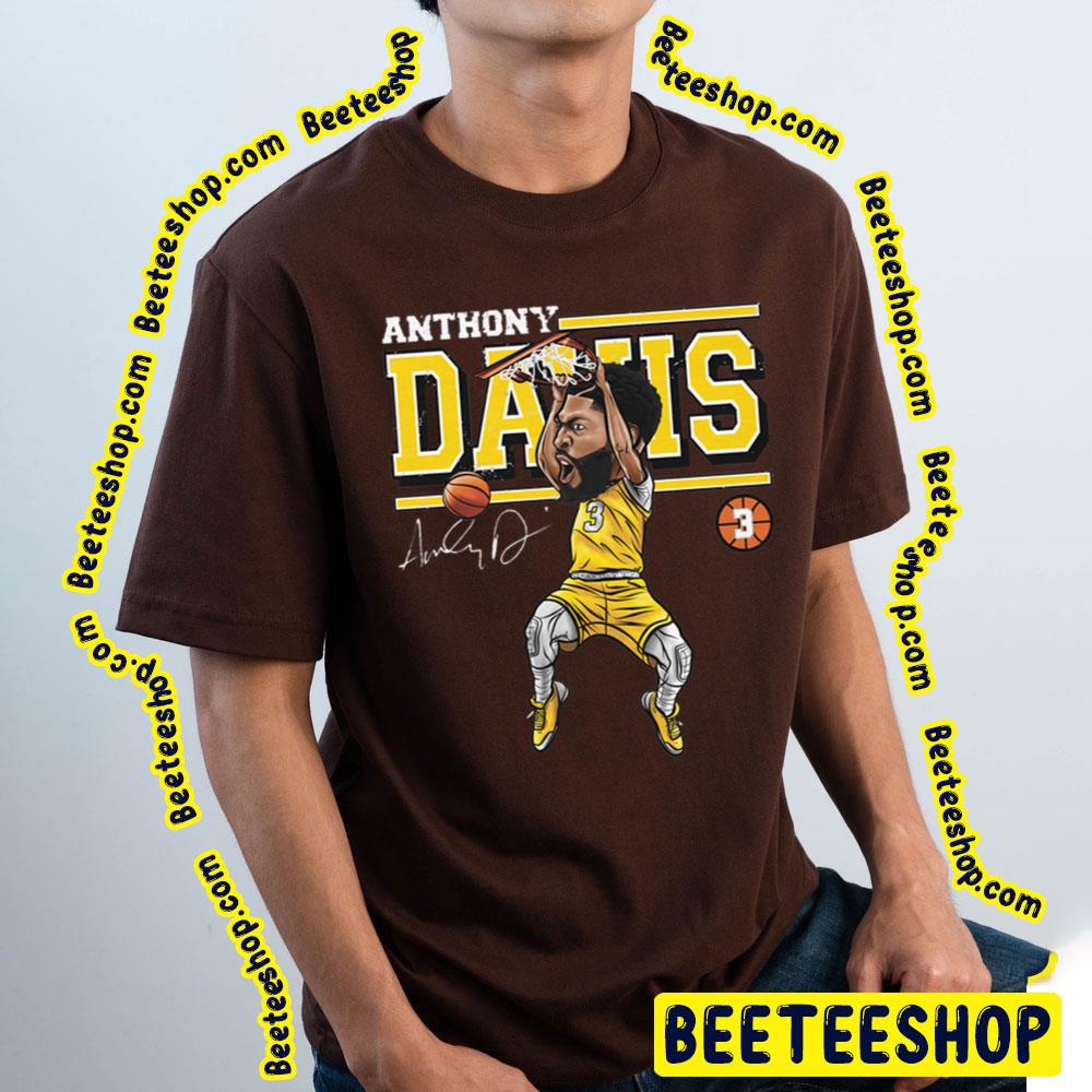 Graphic Of Anthony Davis Cartoon Design Basketball Trending Unisex T-Shirt Graphic Of Anthony Davis Cartoon Design Basketball Trending Unisex T-Shirt