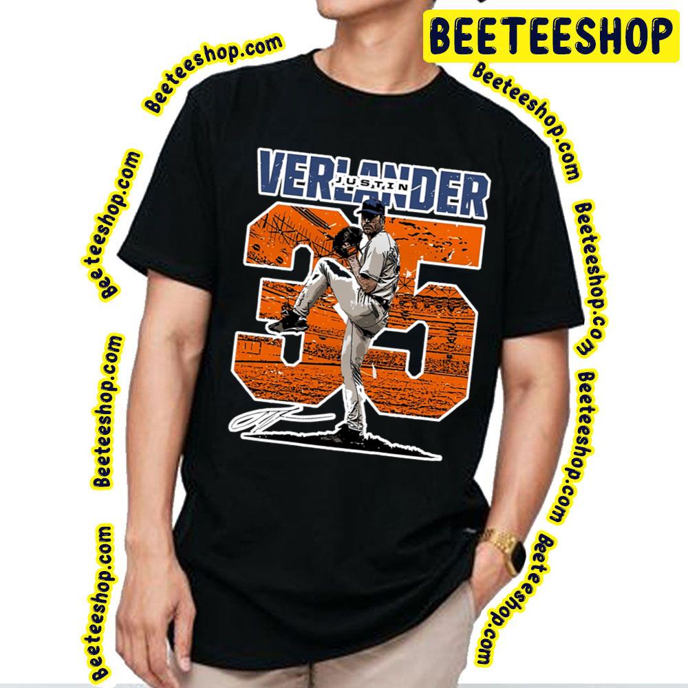 Graphic Of Justin Verlander Design For Fans Baseball Trending Unisex T-Shirt Graphic Of Justin Verlander Design For Fans Baseball Trending Unisex T-Shirt