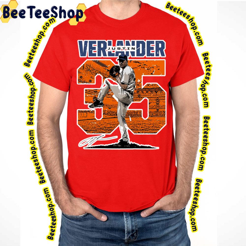Graphic Of Justin Verlander Design For Fans Baseball Trending Unisex T-Shirt Graphic Of Justin Verlander Design For Fans Baseball Trending Unisex T-Shirt