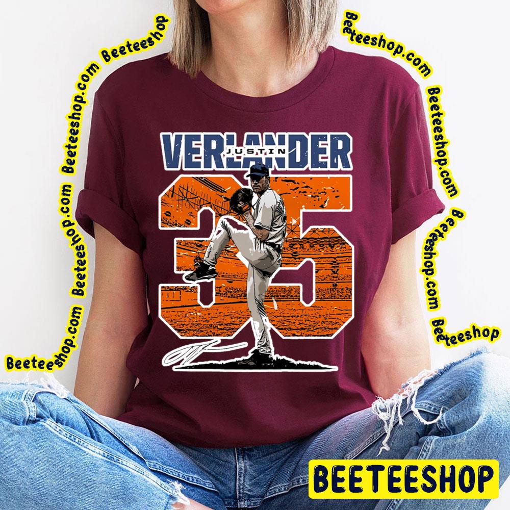 Graphic Of Justin Verlander Design For Fans Baseball Trending Unisex T-Shirt Graphic Of Justin Verlander Design For Fans Baseball Trending Unisex T-Shirt
