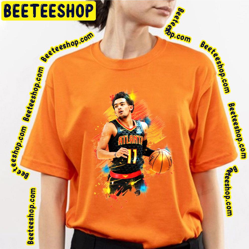Graphic Of Trae Young Atl Vintage Retro Art Basketball Trending Unisex T-Shirt Graphic Of Trae Young Atl Vintage Retro Art Basketball Trending Unisex T-Shirt