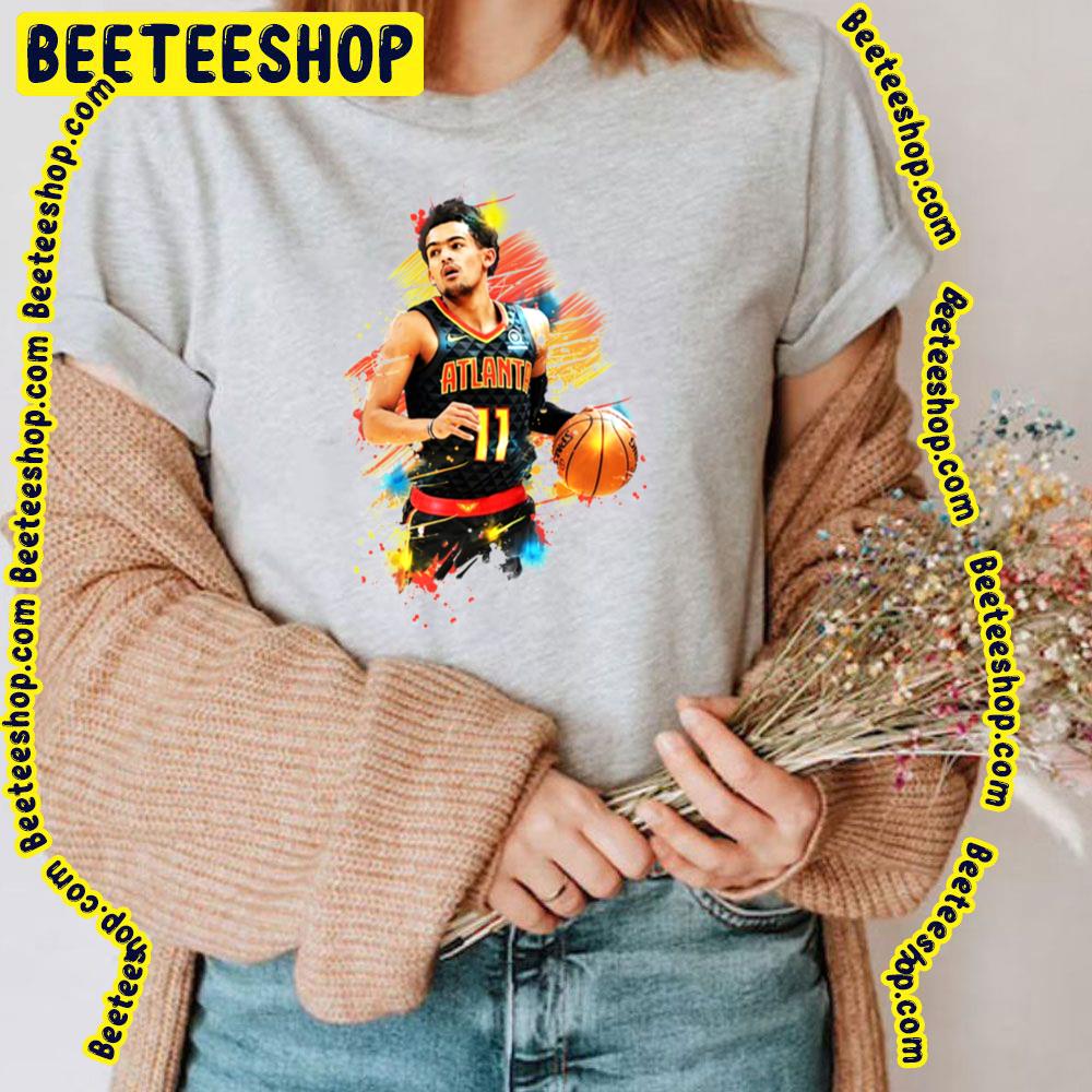 Graphic Of Trae Young Atl Vintage Retro Art Basketball Trending Unisex T-Shirt Graphic Of Trae Young Atl Vintage Retro Art Basketball Trending Unisex T-Shirt