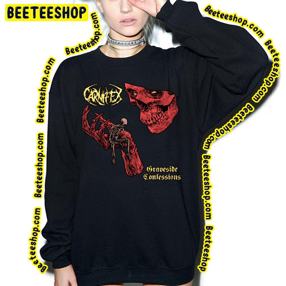Gravesibe Confessions The Real Art From Carnifex Music Demon Trending Unisex Sweatshirt Gravesibe Confessions The Real Art From Carnifex Music Demon Trending Unisex Sweatshirt