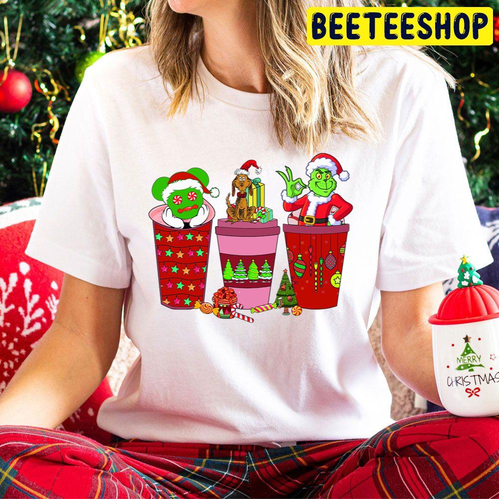 Grinch And Max Dog Coffee Drink Christmas Trending Unisex Hoodie Grinch And Max Dog Coffee Drink Christmas Trending Unisex Hoodie