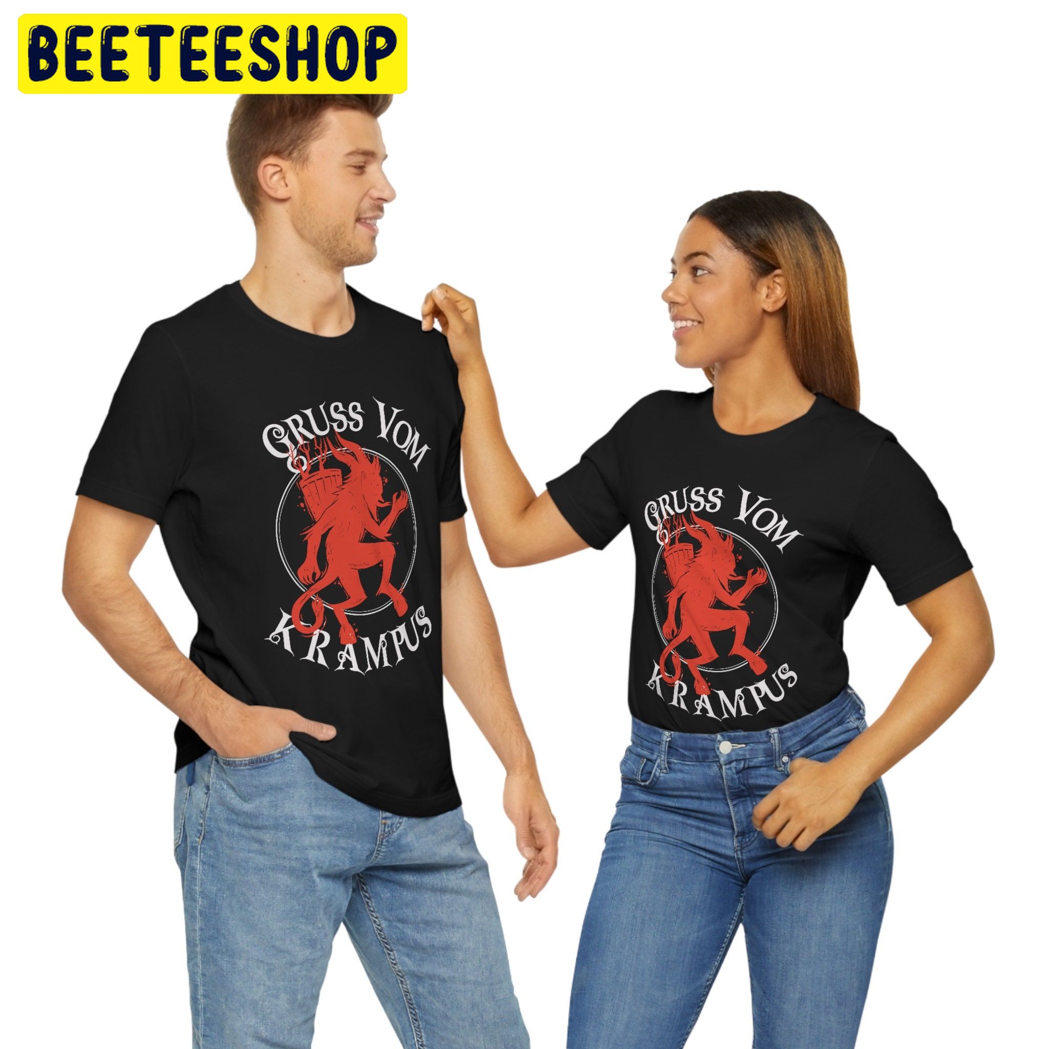 Gruss Vom Krampus Greetings From Krampus Scary Christmas Trending Unisex Shirt Gruss Vom Krampus Greetings From Krampus Scary Christmas Trending Unisex Shirt