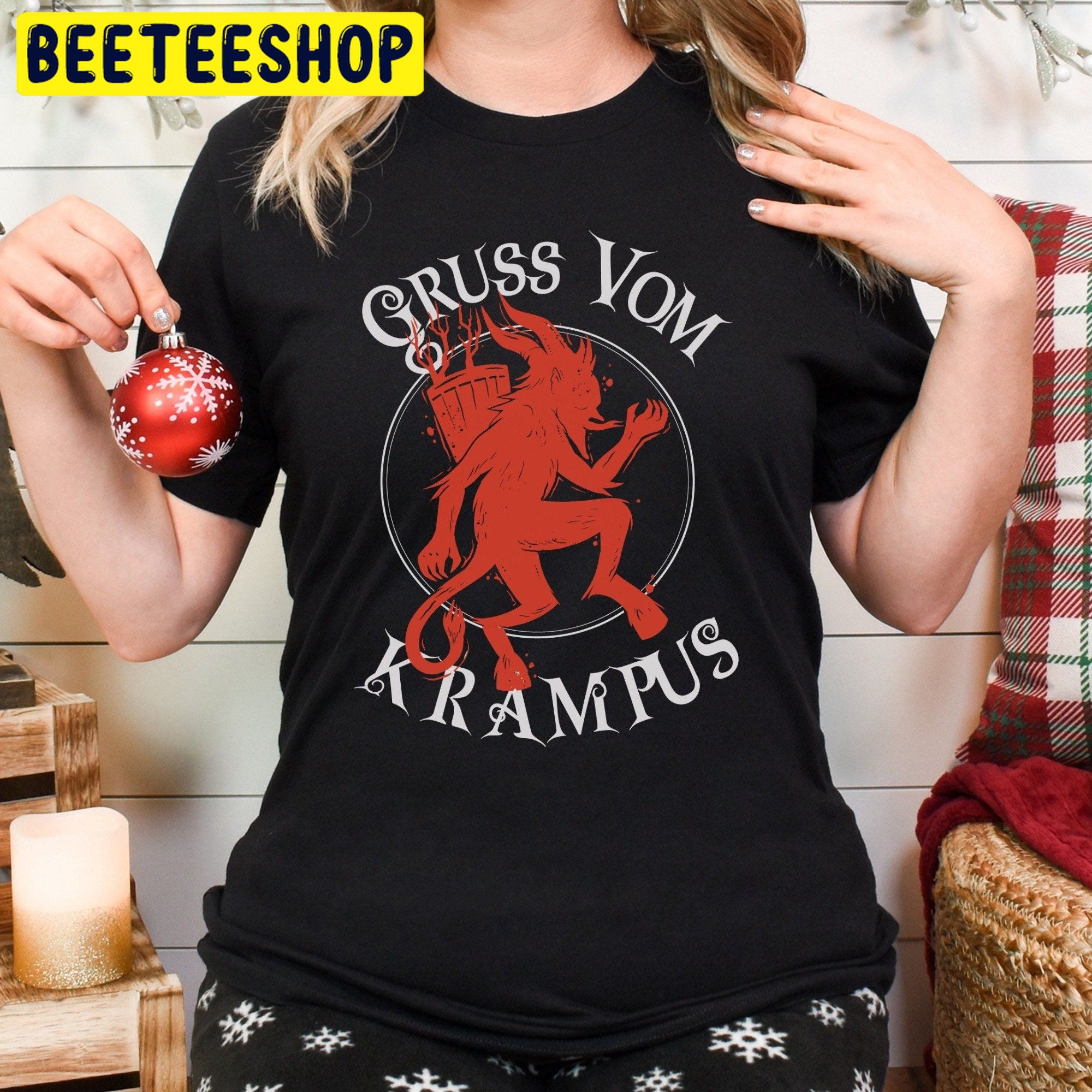 Gruss Vom Krampus Greetings From Krampus Scary Christmas Trending Unisex Shirt Gruss Vom Krampus Greetings From Krampus Scary Christmas Trending Unisex Shirt