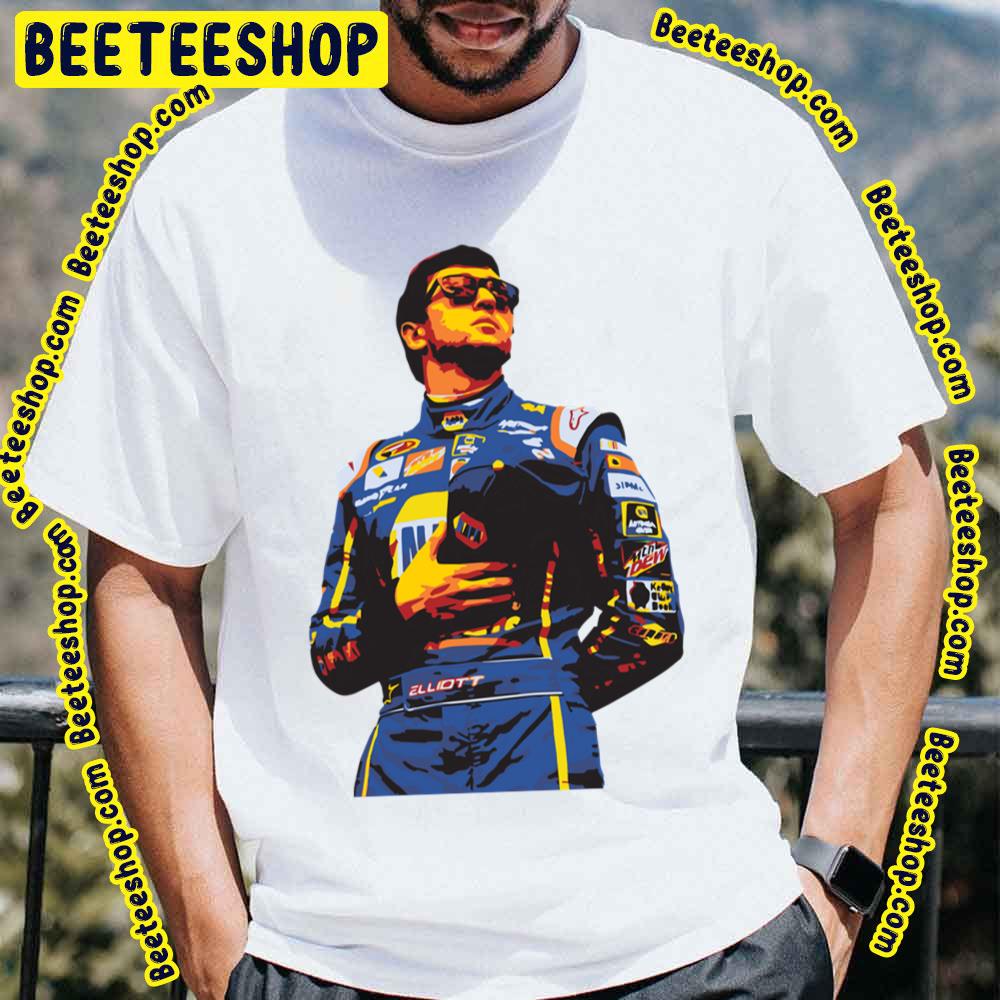 Happy Driver Of Chase Elliott Racing Vintage Retro Art Trending Unisex T-Shirt Happy Driver Of Chase Elliott Racing Vintage Retro Art Trending Unisex T-Shirt