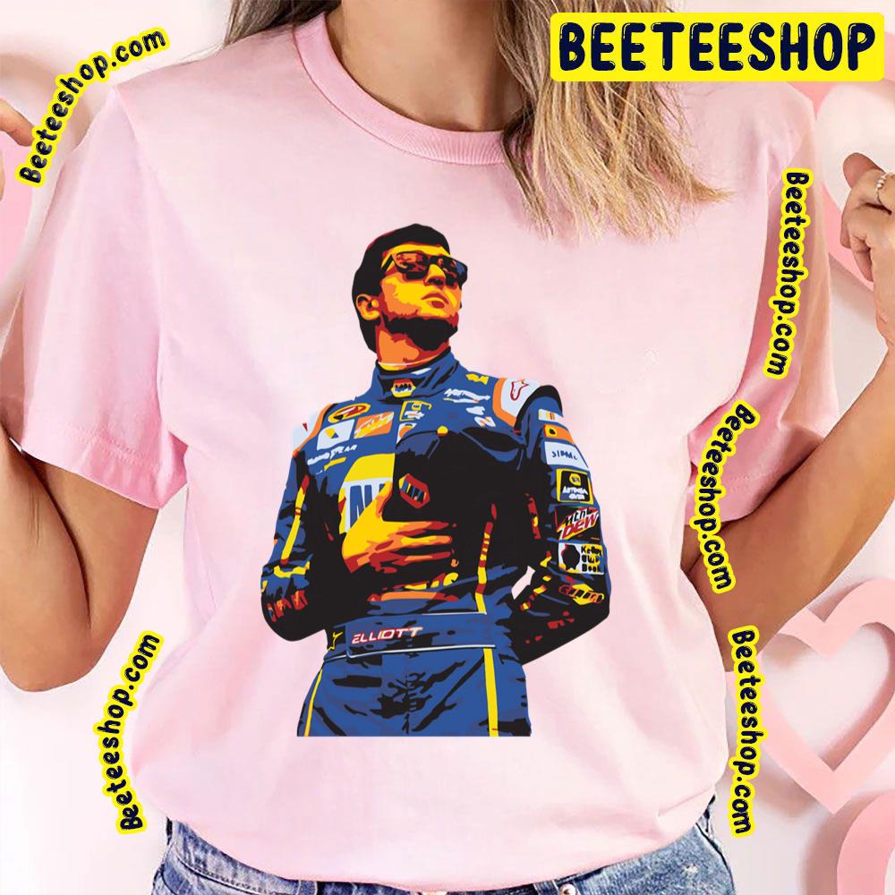 Happy Driver Of Chase Elliott Racing Vintage Retro Art Trending Unisex T-Shirt Happy Driver Of Chase Elliott Racing Vintage Retro Art Trending Unisex T-Shirt