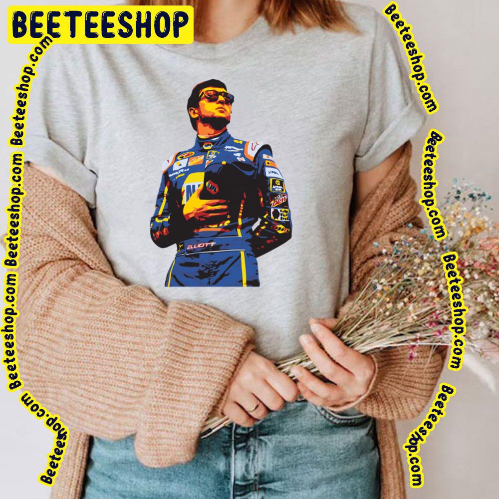 Happy Driver Of Chase Elliott Racing Vintage Retro Art Trending Unisex T-Shirt Happy Driver Of Chase Elliott Racing Vintage Retro Art Trending Unisex T-Shirt