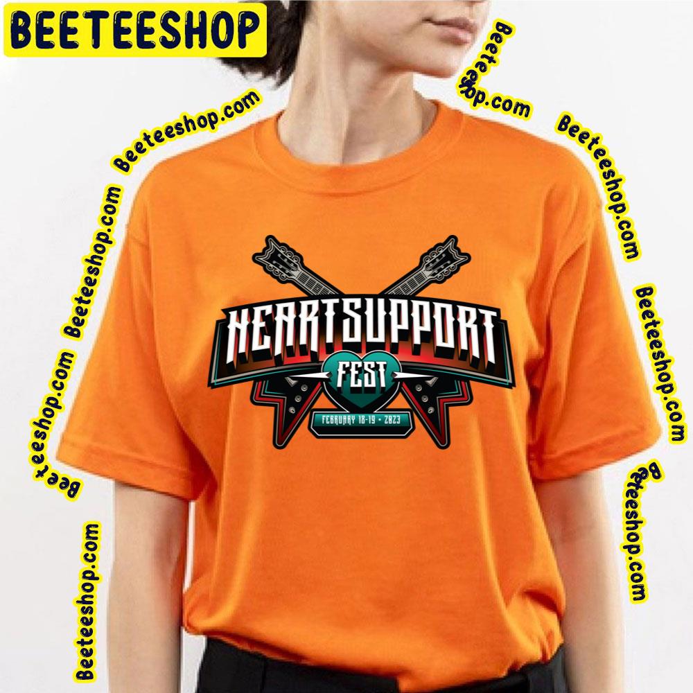 Heartsupport Fest 2023 Trending Unisex T-Shirt Heartsupport Fest 2023 Trending Unisex T-Shirt
