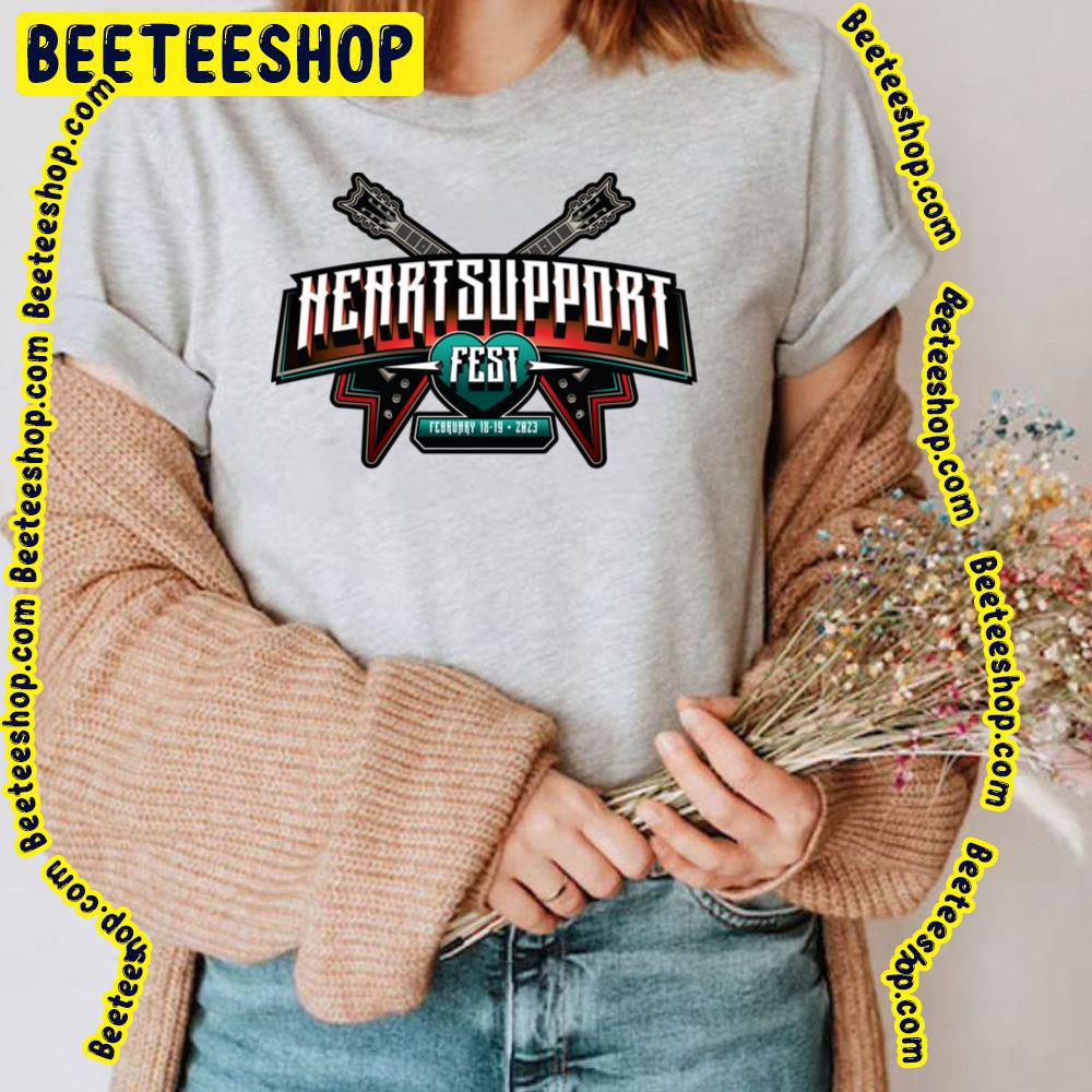 Heartsupport Fest 2023 Trending Unisex T-Shirt Heartsupport Fest 2023 Trending Unisex T-Shirt