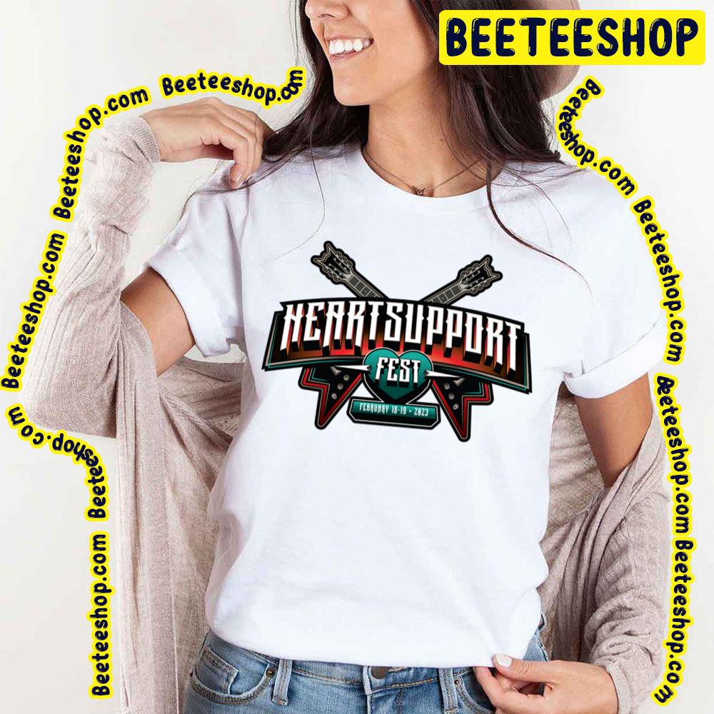 Heartsupport Fest 2023 Trending Unisex T-Shirt Heartsupport Fest 2023 Trending Unisex T-Shirt