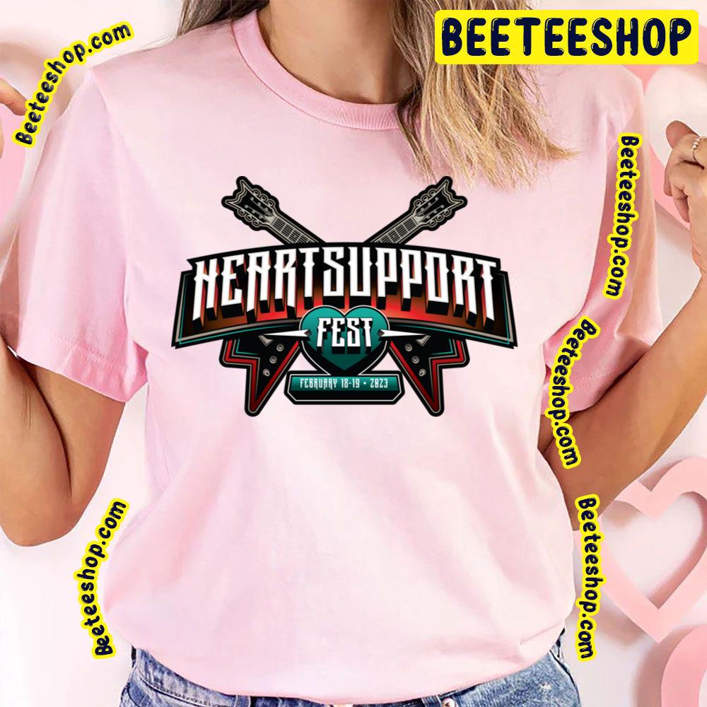 Heartsupport Fest 2023 Trending Unisex T-Shirt Heartsupport Fest 2023 Trending Unisex T-Shirt