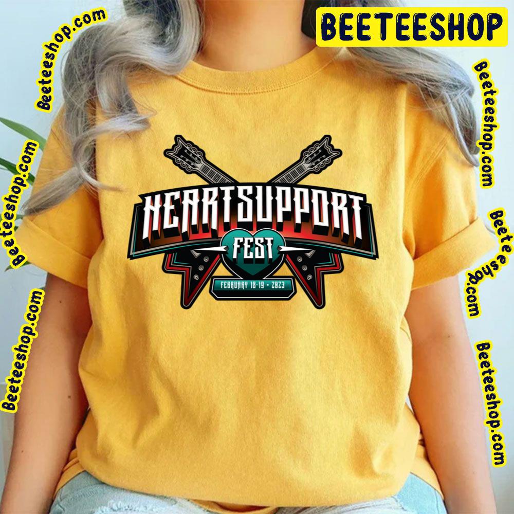 Heartsupport Fest 2023 Trending Unisex T-Shirt Heartsupport Fest 2023 Trending Unisex T-Shirt