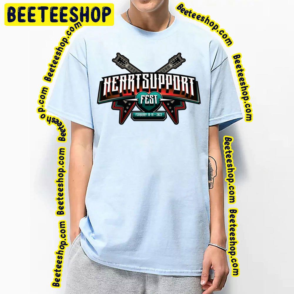 Heartsupport Fest 2023 Trending Unisex T-Shirt Heartsupport Fest 2023 Trending Unisex T-Shirt